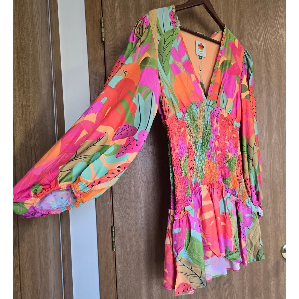 Farm Rio Sweet Forest Mini Dress - Picture 4 of 13